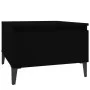 Beistelltische 2 Stück schwarzes Sperrholz 50x46x35 cm von vidaXL, Seitentische - Ref: Foro24-819519, Preis: 59,08 €, Rabatt: %