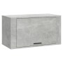 Mueble zapatero pared contrachapada gris hormigón 70x35x38 cm