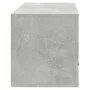Mueble zapatero pared contrachapada gris hormigón 70x35x38 cm de vidaXL, Zapateros y organizadores de calzado - Ref: Foro24-8...