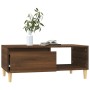 Couchtisch aus braunem Eichensperrholz 90x50x36,5 cm von vidaXL, Couchtisch - Ref: Foro24-821051, Preis: 45,11 €, Rabatt: %