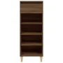 Mueble zapatero madera contrachapada roble marrón 40x36x105 cm de vidaXL, Zapateros y organizadores de calzado - Ref: Foro24-...