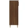 Mueble zapatero madera contrachapada roble marrón 40x36x105 cm de vidaXL, Zapateros y organizadores de calzado - Ref: Foro24-...