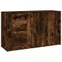 Sideboard aus geräuchertem Eichensperrholz, 100 x 33 x 59,5 cm von vidaXL, Sideboards - Ref: Foro24-821001, Preis: 101,81 €, ...