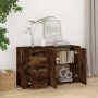 Sideboard aus geräuchertem Eichensperrholz, 100 x 33 x 59,5 cm von vidaXL, Sideboards - Ref: Foro24-821001, Preis: 100,26 €, ...
