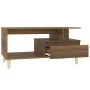 Mesa de centro madera contrachapada roble marrón 90x49x45 cm de vidaXL, Mesas de centro - Ref: Foro24-819619, Precio: 63,65 €...