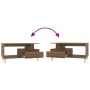 Mesa de centro madera contrachapada roble marrón 90x49x45 cm de vidaXL, Mesas de centro - Ref: Foro24-819619, Precio: 64,29 €...