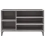 Schuhschrank aus grauem Sonoma-Sperrholz 102x36x60 cm. von vidaXL, Schuhregale und Schuhorganisatoren - Ref: Foro24-819754, P...