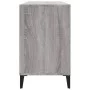 Schuhschrank aus grauem Sonoma-Sperrholz 102x36x60 cm. von vidaXL, Schuhregale und Schuhorganisatoren - Ref: Foro24-819754, P...