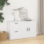 Weißes Sperrholz-Sideboard 100x33x59,5 cm von vidaXL, Sideboards - Ref: Foro24-820996, Preis: 109,66 €, Rabatt: %