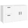 Weißes Sperrholz-Sideboard 100x33x59,5 cm von vidaXL, Sideboards - Ref: Foro24-820996, Preis: 109,66 €, Rabatt: %