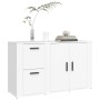 Weißes Sperrholz-Sideboard 100x33x59,5 cm von vidaXL, Sideboards - Ref: Foro24-820996, Preis: 109,66 €, Rabatt: %