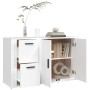 Weißes Sperrholz-Sideboard 100x33x59,5 cm von vidaXL, Sideboards - Ref: Foro24-820996, Preis: 109,66 €, Rabatt: %