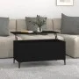 Mesa de centro madera contrachapada negro 90x44,5x45 cm de vidaXL, Mesas de centro - Ref: Foro24-819589, Precio: 69,45 €, Des...