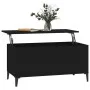 Mesa de centro madera contrachapada negro 90x44,5x45 cm de vidaXL, Mesas de centro - Ref: Foro24-819589, Precio: 69,45 €, Des...
