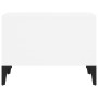 Mesa de centro madera contrachapada blanco 60x50x36,5 cm de vidaXL, Mesas de centro - Ref: Foro24-821036, Precio: 55,03 €, De...