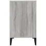 Mueble zapatero madera contrachapada gris Sonoma 102x36x60 cm de vidaXL, Zapateros y organizadores de calzado - Ref: Foro24-8...