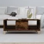 Mesa de centro madera contrachapada roble ahumado 90x50x36,5 cm de vidaXL, Mesas de centro - Ref: Foro24-821065, Precio: 47,9...