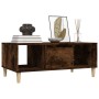 Couchtisch aus geräuchertem Eichensperrholz, 90 x 50 x 36,5 cm von vidaXL, Couchtisch - Ref: Foro24-821065, Preis: 48,46 €, R...