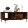 Couchtisch aus geräuchertem Eichensperrholz, 90 x 50 x 36,5 cm von vidaXL, Couchtisch - Ref: Foro24-821065, Preis: 48,46 €, R...