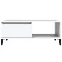 Couchtisch aus weißem Sperrholz, 90 x 50 x 36,5 cm von vidaXL, Couchtisch - Ref: Foro24-821052, Preis: 49,51 €, Rabatt: %