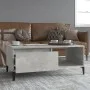 Concrete gray plywood coffee table 90x50x36.5 cm by vidaXL, Coffee table - Ref: Foro24-821056, Price: 70,06 €, Discount: %