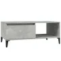 Concrete gray plywood coffee table 90x50x36.5 cm by vidaXL, Coffee table - Ref: Foro24-821056, Price: 70,06 €, Discount: %