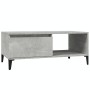 Couchtisch aus betongrauem Sperrholz, 90 x 50 x 36,5 cm von vidaXL, Couchtisch - Ref: Foro24-821056, Preis: 70,86 €, Rabatt: %