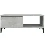 Concrete gray plywood coffee table 90x50x36.5 cm by vidaXL, Coffee table - Ref: Foro24-821056, Price: 70,06 €, Discount: %