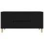 Black plywood TV cabinet 102x44.5x50 cm by vidaXL, TV Furniture - Ref: Foro24-819597, Price: 73,41 €, Discount: %