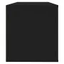 Black plywood wall shoe rack furniture 100x35x38 cm by vidaXL, Shoe racks and shoe organizers - Ref: Foro24-821021, Price: 74...