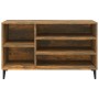 Mueble zapatero madera contrachapada roble ahumado 102x36x60 cm de vidaXL, Zapateros y organizadores de calzado - Ref: Foro24...