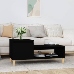 Couchtisch aus schwarzem Sperrholz, 100 x 50 x 45 cm von vidaXL, Couchtisch - Ref: Foro24-821125, Preis: 54,91 €, Rabatt: %