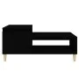 Mesa de centro madera contrachapada negro 100x50x45 cm de vidaXL, Mesas de centro - Ref: Foro24-821125, Precio: 54,45 €, Desc...