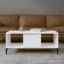 Couchtisch aus Sperrholz glänzend weiß 90x50x36,5 cm von vidaXL, Couchtisch - Ref: Foro24-821070, Preis: 49,21 €, Rabatt: %
