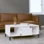 Couchtisch aus Sperrholz glänzend weiß 90x50x36,5 cm von vidaXL, Couchtisch - Ref: Foro24-821070, Preis: 49,21 €, Rabatt: %