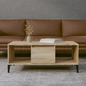 Couchtisch aus Sonoma-Eichensperrholz, 90 x 50 x 36,5 cm von vidaXL, Couchtisch - Ref: Foro24-821071, Preis: 73,83 €, Rabatt: %