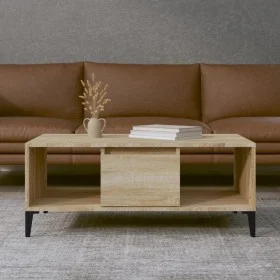 Couchtisch aus Sonoma-Eichensperrholz, 90 x 50 x 36,5 cm von vidaXL, Couchtisch - Ref: Foro24-821071, Preis: 72,91 €, Rabatt: %