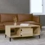 Mesa de centro madera contrachapada roble Sonoma 90x50x36,5 cm de vidaXL, Mesas de centro - Ref: Foro24-821071, Precio: 72,91...
