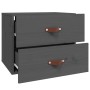 Grauer Wand-Nachttisch 50x36x40 cm von vidaXL, Schließfächer und Lagerschränke - Ref: Foro24-820980, Preis: 47,84 €, Rabatt: %