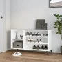 Mueble zapatero madera contrachapada blanco 102x36x60 cm de vidaXL, Zapateros y organizadores de calzado - Ref: Foro24-819748...