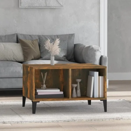 Couchtisch aus geräuchertem Eichensperrholz, 60 x 50 x 36,5 cm von vidaXL, Couchtisch - Ref: Foro24-821041, Preis: 39,55 €, R...