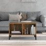 Couchtisch aus geräuchertem Eichensperrholz, 60 x 50 x 36,5 cm von vidaXL, Couchtisch - Ref: Foro24-821041, Preis: 39,77 €, R...