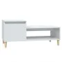Couchtisch aus glänzend weißem Sperrholz, 100 x 50 x 45 cm von vidaXL, Couchtisch - Ref: Foro24-821126, Preis: 54,68 €, Rabat...