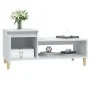 Couchtisch aus glänzend weißem Sperrholz, 100 x 50 x 45 cm von vidaXL, Couchtisch - Ref: Foro24-821126, Preis: 54,68 €, Rabat...