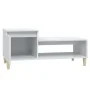 Glossy white plywood coffee table 100x50x45 cm by vidaXL, Coffee table - Ref: Foro24-821126, Price: 54,68 €, Discount: %