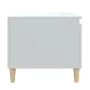 Couchtisch aus glänzend weißem Sperrholz, 100 x 50 x 45 cm von vidaXL, Couchtisch - Ref: Foro24-821126, Preis: 54,68 €, Rabat...