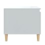 Couchtisch aus glänzend weißem Sperrholz, 100 x 50 x 45 cm von vidaXL, Couchtisch - Ref: Foro24-821126, Preis: 54,68 €, Rabat...