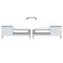 Couchtisch aus glänzend weißem Sperrholz, 100 x 50 x 45 cm von vidaXL, Couchtisch - Ref: Foro24-821126, Preis: 54,68 €, Rabat...