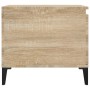 Mesa de centro madera contrachapada roble Sonoma 100x50x45 cm de vidaXL, Mesas de centro - Ref: Foro24-821135, Precio: 49,04 ...