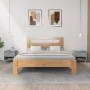 Nachttisch 2 Stück Sonoma grau Sperrholz 50x46x50 cm von vidaXL, Nachttische - Ref: Foro24-819545, Preis: 63,04 €, Rabatt: %
